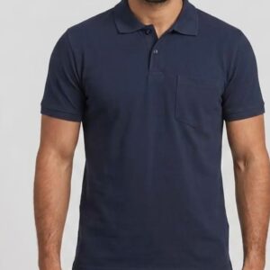 Polo Yaka T-Shirt Lacivert